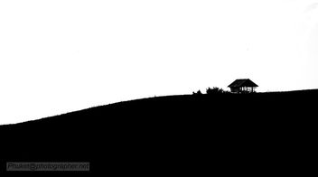 hut in the mountains, BW AD4A5811s2 - image gratuit #448399 