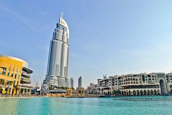 Address Hotel and Lake Burj Dubai in Dubai - image gratuit #449629 