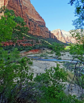 Along the Virgin, Zion NP, 2014 - Kostenloses image #451089
