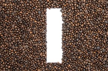 Alphabet of coffee beans - image gratuit #451899 