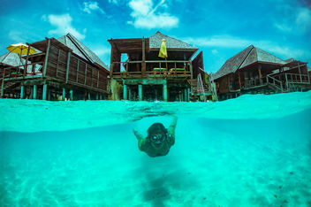 Underwater - Maldives - Travel photography - Kostenloses image #455509