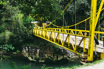 A Yellow Bridge - Free image #458459