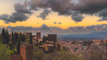 Outside Alhambra - Granada, Spain - бесплатный image #471009