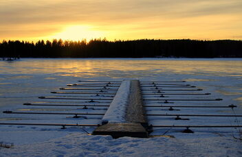 Icy lake view - Free image #486829