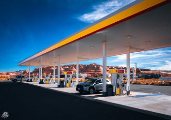 Gas station in Page, Arizona - бесплатный image #503179