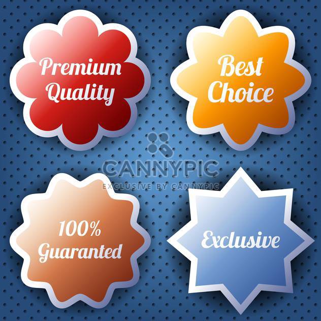high quality labels collection - Kostenloses vector #133969