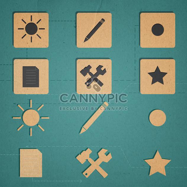 web icons set internet collection - Free vector #134309
