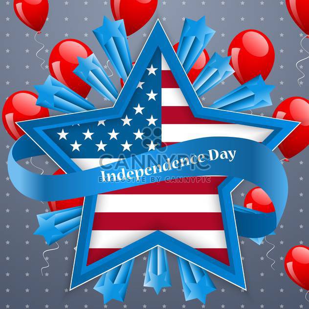 american independence day background - vector #134459 gratis