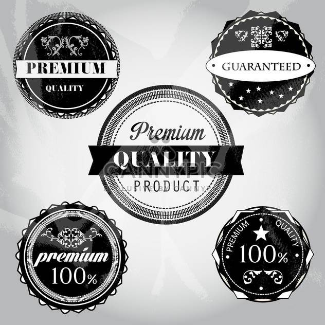 sale high quality labels and signs - vector gratuit #134489 