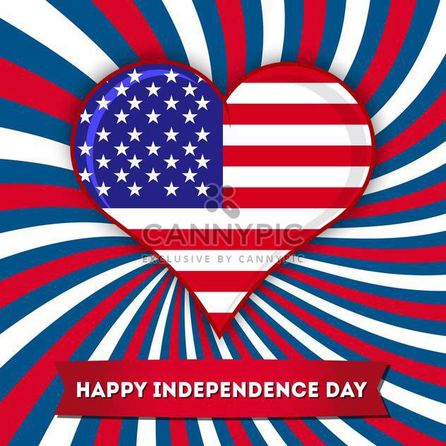 independence day holiday background - vector gratuit #134499 