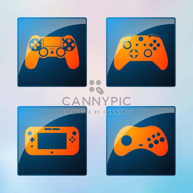 video game icons set - Kostenloses vector #134689
