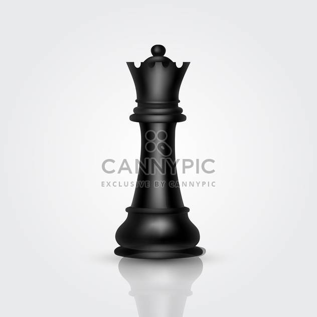 black king chessman vector illustration - vector #134789 gratis