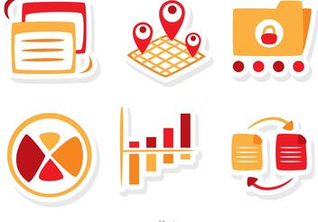 Big Data Icons Vector Pack - Kostenloses vector #140319