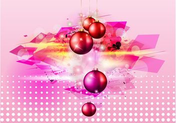 Shiny Christmas Balls - бесплатный vector #143309