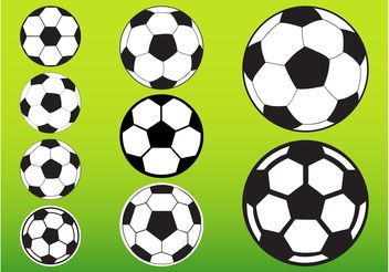 Soccer Balls Pack - vector #148159 gratis
