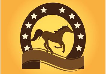 Horse Logo - vector gratuit #148659 