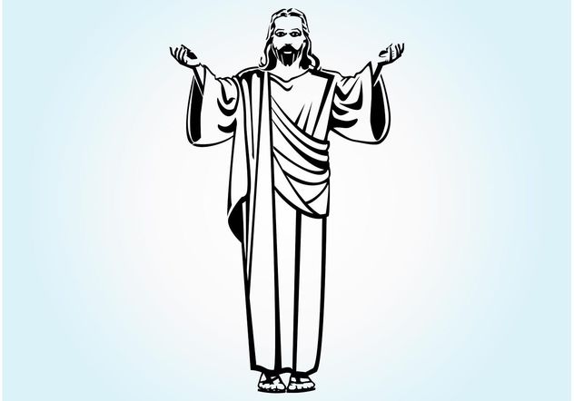Descargar Vector Jesus Christ Gratis 149499 | CannyPic