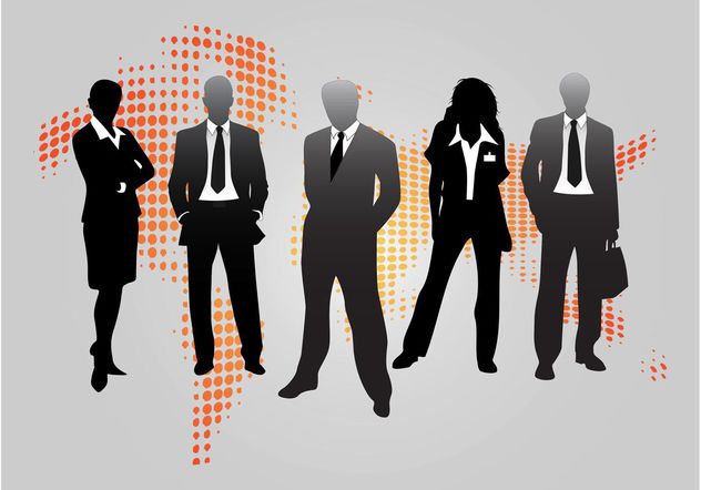 Business People Graphics - Free vector #151439