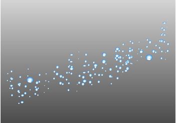 Shiny Water Drops - бесплатный vector #153429