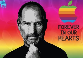 Steve Jobs - Free vector #153699