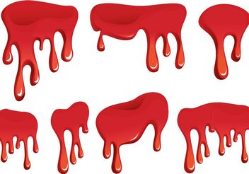 blood dripping - Kostenloses vector #154739