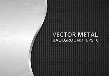 Free Vector Carbon Fiber And Metal Background - Kostenloses vector #155059