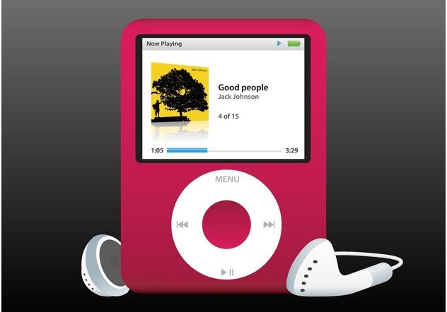 Apple Music Player - бесплатный vector #156159