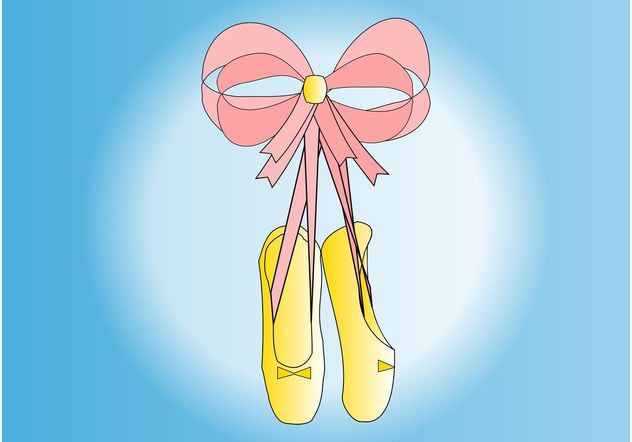 Ballet Shoes - Kostenloses vector #156269