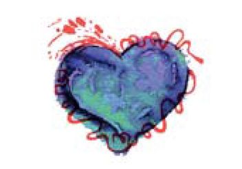 Free Colorful Watercolor Heart Vector - бесплатный vector #156979