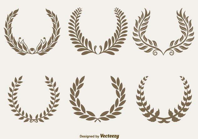 Royal Laurel Wreaths Free Vector Download 157029 Cannypic