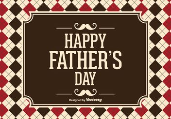 Father's Day Vector Illustration - Free vector #158499
