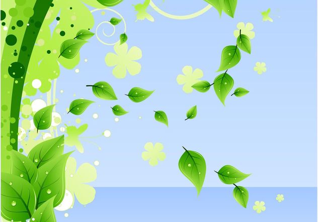 Leaves Layout - Free vector #158869