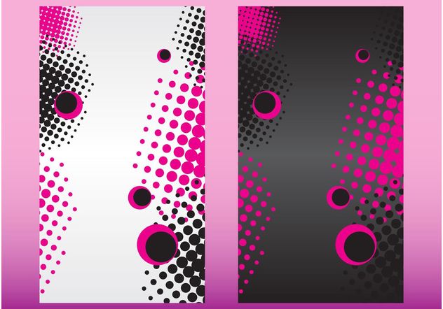 Colorful Circles Backgrounds - vector gratuit #158999 