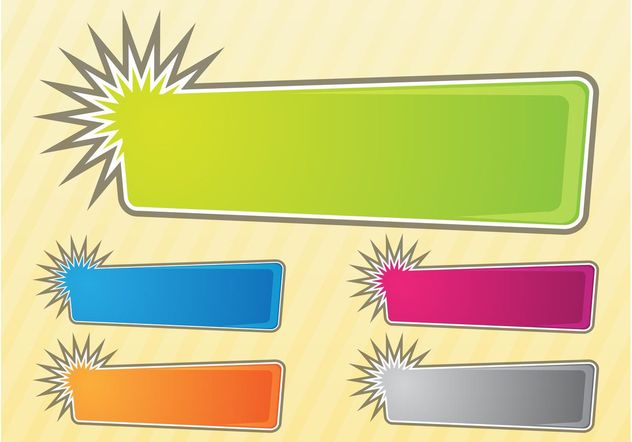 Banners Set - Free vector #159099