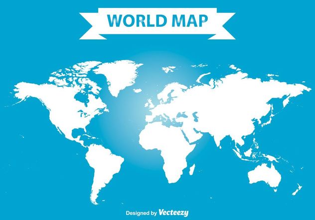 Vector World Map - vector #159549 gratis
