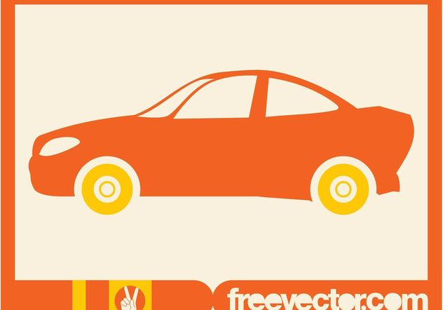 Sports Car Icon - Free vector #161299