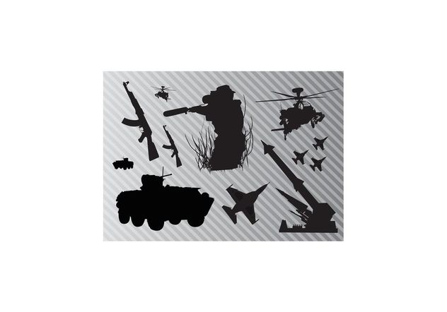 Military Graphics - Free vector #162379