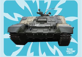 Russian Tank - Free vector #162459