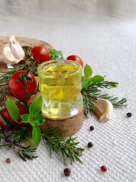 olive oil with rosemary tomatoes - Free image #183339