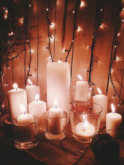 Candles and garlands - Free image #183749
