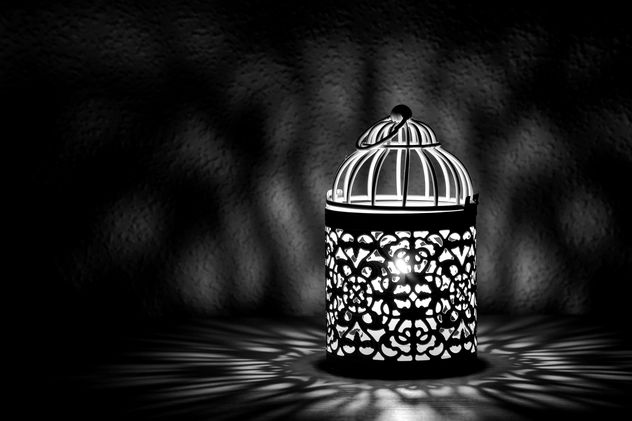 Lantern with candle inside - Free image #186179