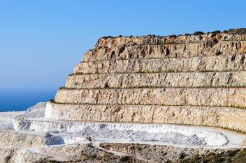 Quarry near Mochlos, Crete island - бесплатный image #186269