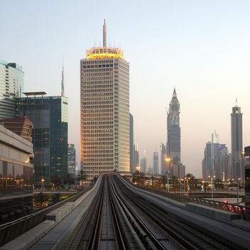 View on architecture in Dubai - Free image #186679