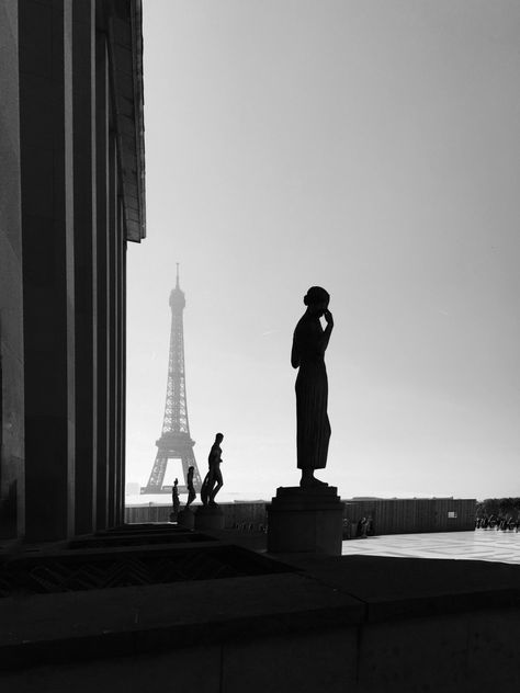 Sculptures at Trocadero, Tour Eiffel, Paris, France - image #186849 gratis