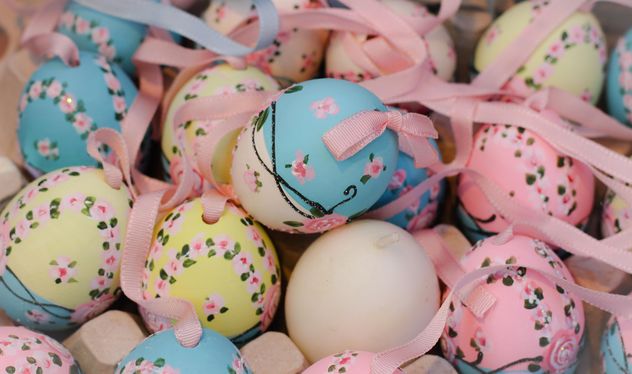 Painted Easter eggs - Free image #187519