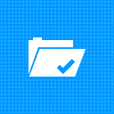 Folder Approve - Kostenloses icon #188649