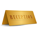 Reception Sign - Kostenloses icon #189269