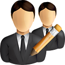 Business Users Edit - Free icon #190839