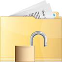 Folder Unlock - Kostenloses icon #191319
