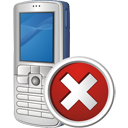Mobile Phone Delete - Kostenloses icon #195489